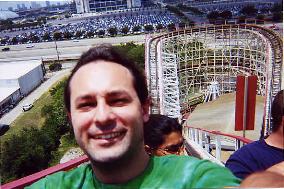 riding Cyclone